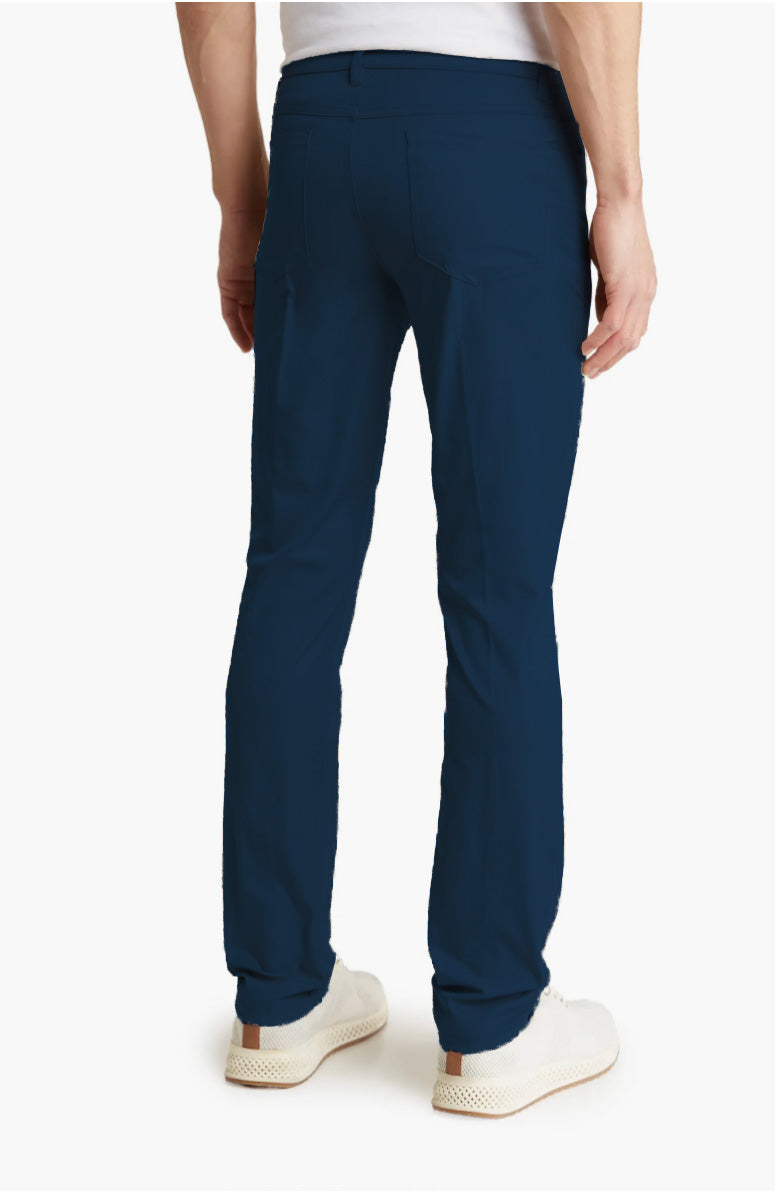 Poly Stretch 5 Pocket Performance Pant Navy