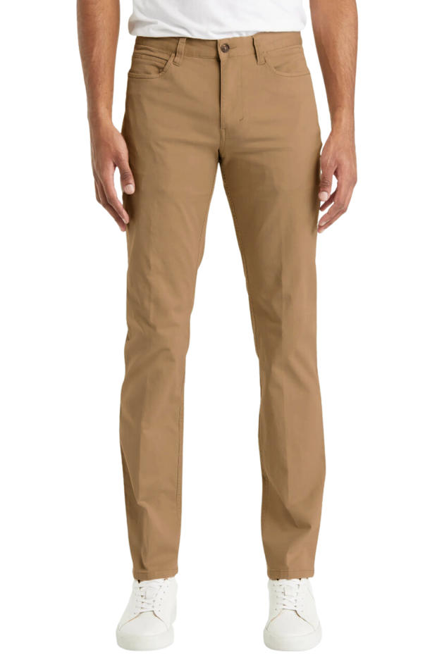 Stretch Comfort 5-Pocket Pant, British Tan