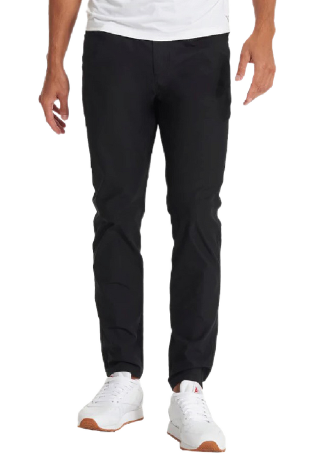 Tech Power Stretch 5-Pocket Pant, Warp Knit 100% Polyester, BlackBlack