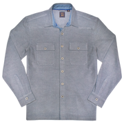 Brushed Twill Heather Shirt Jacket