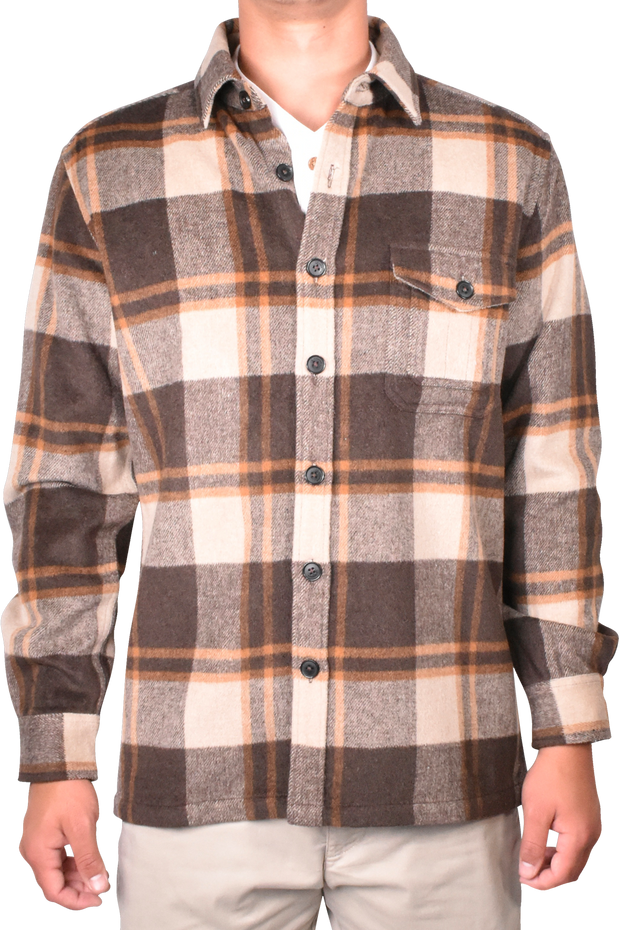 Men's buffalo plaid shirt jacket best sale