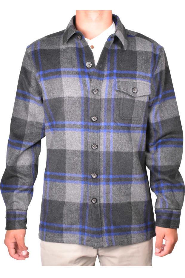 Buffalo Plaid Shirt Jacket