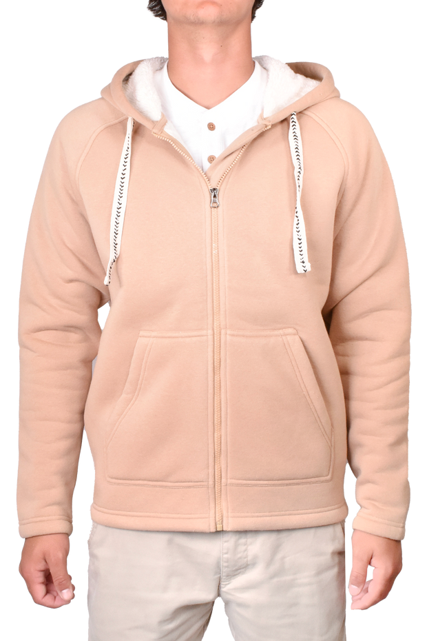 Sherpa Bonded Fleece Hoodie