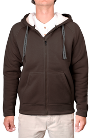 Sherpa Bonded Fleece Hoodie