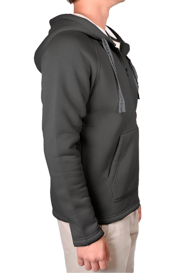 Sherpa Bonded Fleece Hoodie