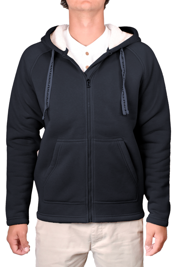 Sherpa Bonded Fleece Hoodie