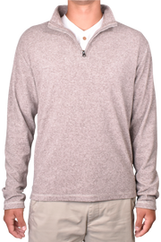 Soft Brushed Sweater Knit Qzip