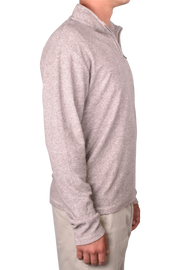 Soft Brushed Sweater Knit Qzip