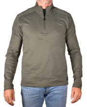 Heathered French Terry Quarter Zip